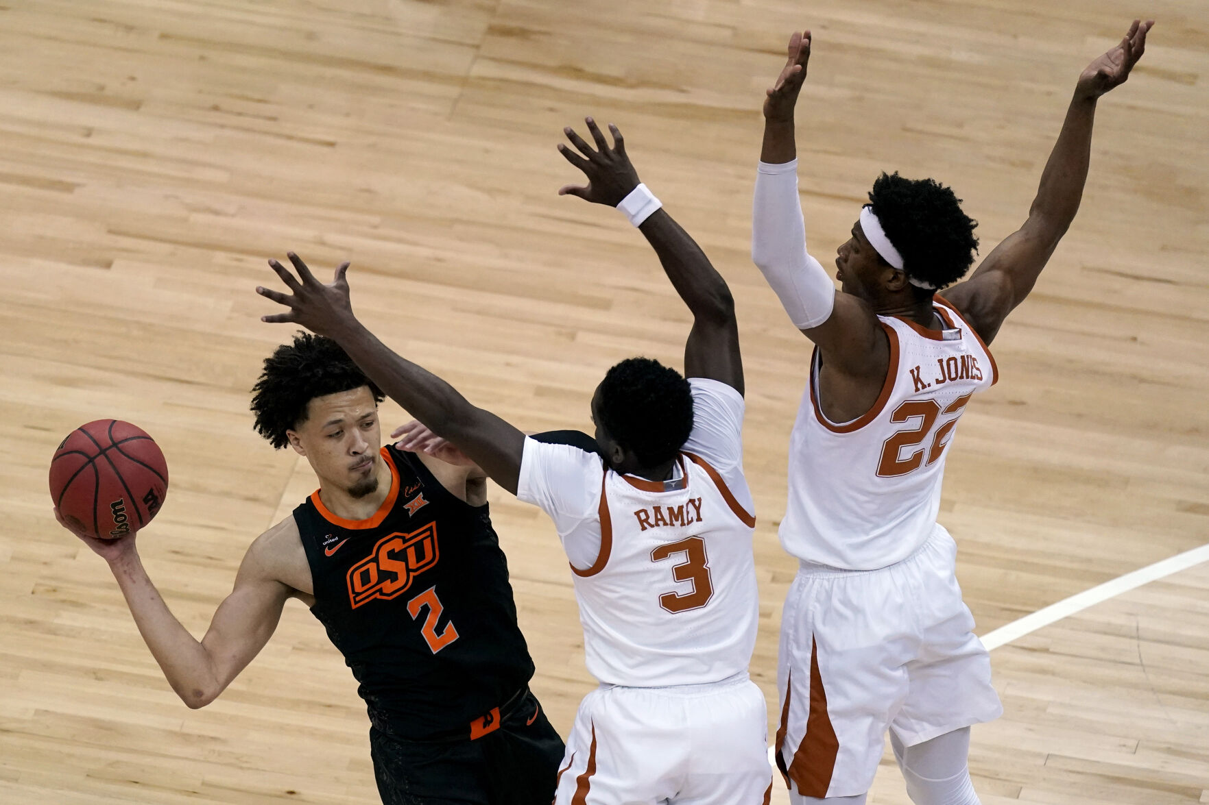 B12 Oklahoma St Texas Basketball